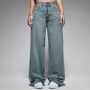 BDG Skater Baggy Wide Leg Jeans